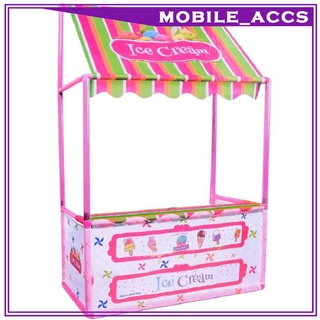 colorido playhouse tienda de campaña creativo carro de negocios juguete al aire libre divertido rosa