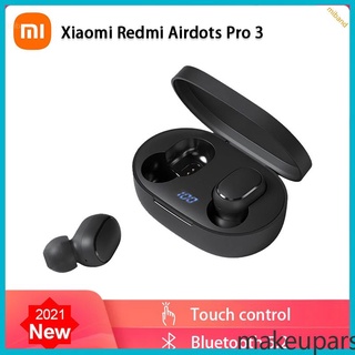 (in stock)Xiaomi Redmi Airdots pro 3 Fone Sem Fio TWS Bluetooth Earphone Stereo bass 5.0 Headset With Mic Handsfree Earbuds Low Lag Mode makeupars