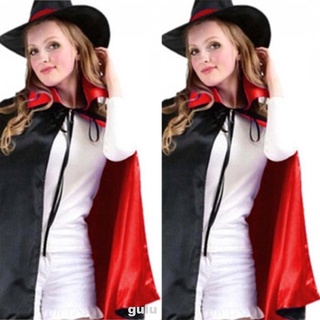 Capa de terciopelo de Halloween para adultos/niños, capucha, disfraz Medieval, bruja, Wicca, vampiro