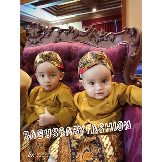 Dalang Beskap bebé y niño lindo disfraz (2)