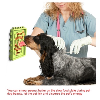 4pcs Pet Slow Food Bowl perro lavabo perro suministros comer perro tazón grande tazón dorado Retriever perro grande Anti atragantamiento tazón de alimentos (2)