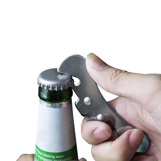 abrelatas manual compacto de acero inoxidable abridor de botellas abridor de botellas o0r6