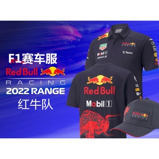 2022 Red Bull Racing f1 Equipo Camiseta Polo Verano Manga Corta Ocio Camisa jersey
