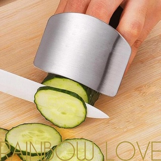 [1/2/5 piezas de acero inoxidable para cortar vegetales/protector de dedo de corte de alimentos/accesorio de corte de alimentos/herramienta de cocina] (1)