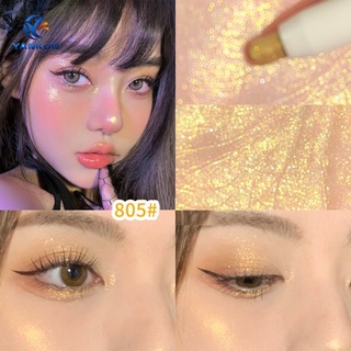 Estilo De Vida Coreano Natural Maquillaje De Ojos Mentira Gusano De Seda Pluma Multifuncional Mate Iluminador Líquido Sombra Accesorios
