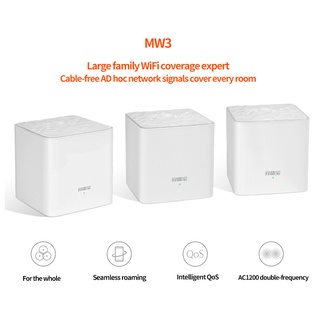 Tenda Nova MW3 Mesh 2.4G/5G dual frequency 1000M+ wireless wifi router home Internet Mesh Wi-Fi System
