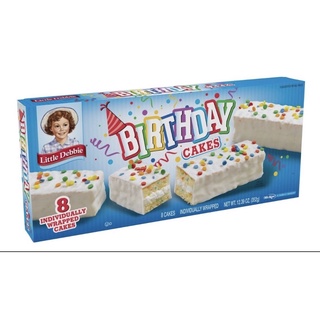 Birthday CAKES Little Debbie 8 Pastelitos