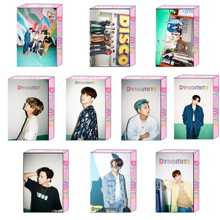BTS LOMO tarjeta álbum dinamita pequeña tarjeta JIMIN SUGA JIN RM J-HOPE JK postal