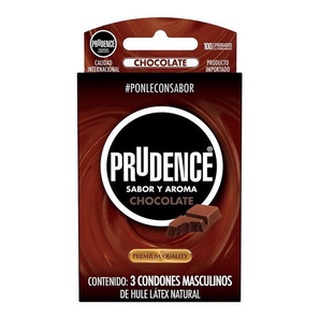 Condones Prudence Chocolate Sabe Y Huele A Chocolate C/3 (1)