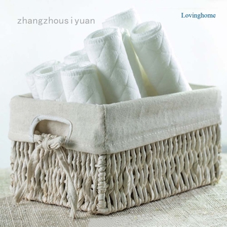 lovinghome pañales de algodón ecológicos de tres capas pañales de algodón puro se pueden lavar repetidamente pañales absorbentes de agua y transpirables