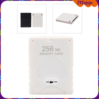 New Plastic Slim 256MB Memory Card Save Games Data Storage Stick Module 256 MB Suitable for PS2 Game Consoles