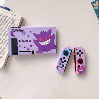 Nintendo Switch funda protectora de dibujos animados Pokémon Squirtle silicona TPU consola de juegos Protector de manija cubierta suave A