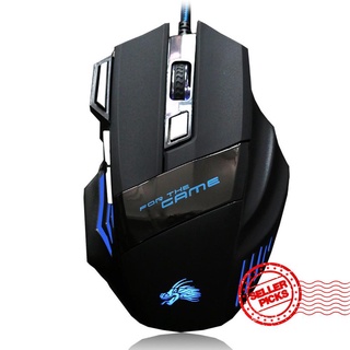 5500DPI LED Optical USB Wired Gaming Mouse Gamer Laptop Mice Computer P0X5