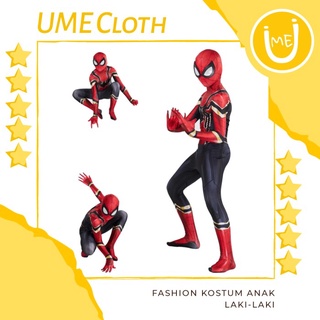 Umecloth Spiderman disfraz niños lejos de casa Spiderman - S