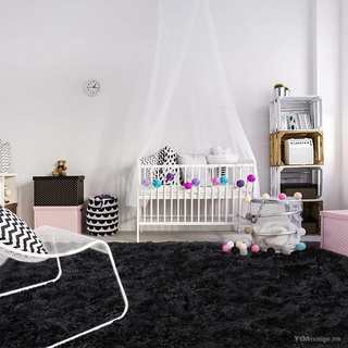 Alfombra esponjosa de lujo para sala de estar para niños y niñas, alfombras de peluche modernas y cómodas, decoración de suelo para el hogar 3Lf4 (6)