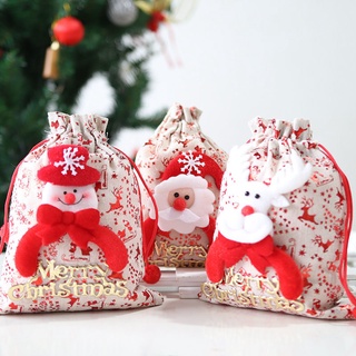 Christmas Gift Gift Bag Boys Girls Children Christmas Eve Apple Candy Bag Christmas Socks Decorative Pendant