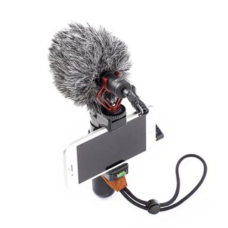 Boya BY-MM1 micrófono de vídeo escopeta para teléfonos inteligentes DSLR, Etc.