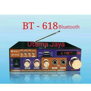 Más vendido Mini Teli Bt-618 Bluetooth Usb Fm amplificador Bt 618