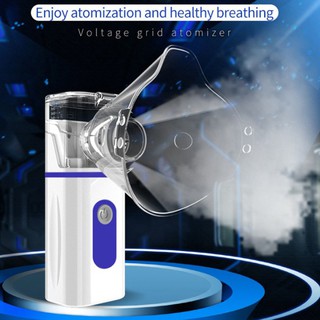 Nebulizador portátil para niños y adultos, nebulizador ultrasónico para aliviar la tos y reducir la flema