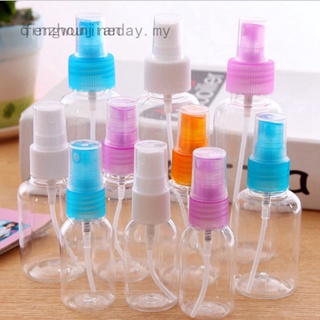 Qinzhoujian 1Pcs plástico transparente portátil Perfume Spray botella vacía botellas de Perfume recargable bomba de niebla Perfume atomizador de viaje