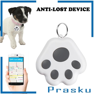 [PRASKU] Mini Rastreador GPS Inteligente Para Perros/Gatos/Aplicación Antipérdida Bluetooth (2)