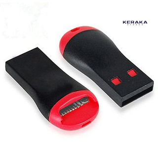 Keraka Memory Card Reader Adapters to USB 2.0 Adapter for Micro SD SDHC SDXC TF