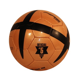 Paquete de 5 Balones Futbol Soccer Fire Sports balon Cosido No. 5 Dorado (1)