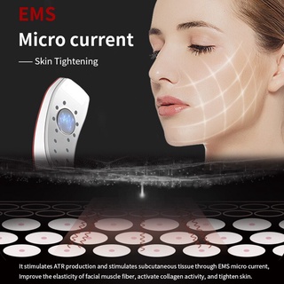 mxgys chin v línea de elevación de la correa de la máquina azul led fotones terapia de elevación facial adelgazar vibración masajeador doble barbilla reductor (4)