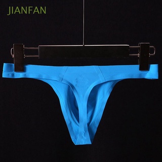 jianfan sin costuras hombre bragas sin costuras calzoncillos ropa interior tanga sexy lencería baja cintura transpirable tanga/multicolor