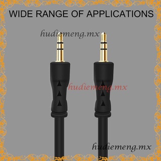 cable de conexión de audio para auriculares de doble cabeza macho a macho de 3,5 mm [(^_^)]