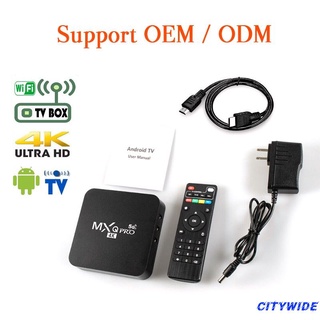 Tv Box Smart 4k Pro 5g 8gb/ 128gb Wifi Android 10.1 Tv Box Smart MXQ PRO 5G 4K cx