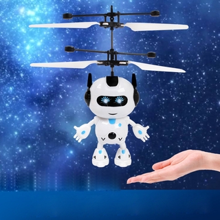 Vehículo de inducción de carga de los niños volando Control remoto Robot avión