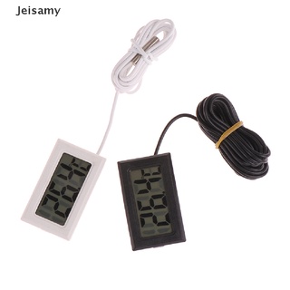 [jei] 1pc digital lcd termómetro sensor monitor acuario pantalla detector de humedad mx583