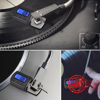 LCD Digital Turntable Stylus Force Scale Gauge 0.01g Cartridge Phono For Tonearm H0X5