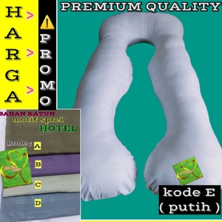 Almohada embarazada completa algodón calidad premium JUMBO tamaño 160x80 cm bolsa de pago gratis en el lugar