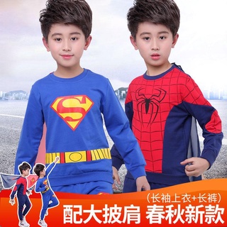 Niños Trajes Spiderman Ropa Otoño Superman De Los Primavera Sudaderas Ultraman C