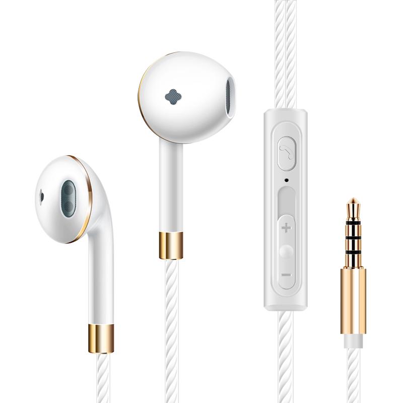 3.5mm With Mic New In-ear Stereo Headset Earphone Earbuds