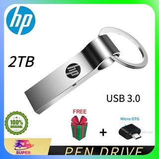 Hp memoria Usb 3.0 De Metal Usb 2TB De Alta velocidad Pen Drive De Metal