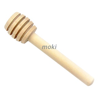 mok. 8 cm/3.15 pulgadas de madera cuchara de miel café revolver barra de miel Dipper palo para miel limo caja tarro mango largo mezclador varilla de agitación (1)