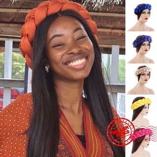 2021 moda trenzas diademas para las mujeres elástico accesorios para el cabello turbante headwear bandas g5h7