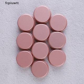 fcpiuwtt 10ps recipientes de aluminio vacíos recipientes cosméticos con tapa crema de ojos caja de aluminio mx