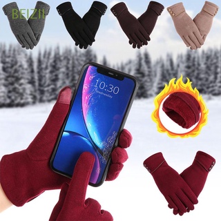 Beizii guantes De conducción/pantalla sensible al viento caliente divertida Para mujer/invierno/Multicolorido
