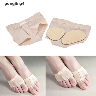 [gongjing4] vientre ballet danza patas cubierta de pie antepié dedo del pie undies tanga media lírica zapato y mx12
