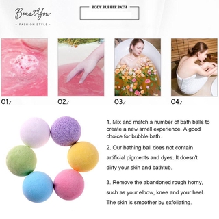 Beautyou-bola Natural de baño/baño de burbujas/bola de sal/aceite esencial para Spa/bola de ducha (1)