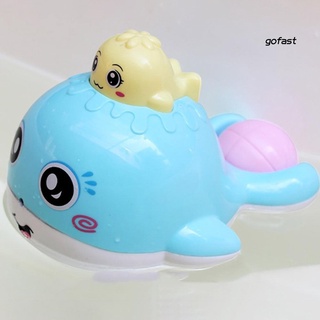 go-baby bebé niños baño lindo de dibujos animados ballena spray agua ducha cabeza baño juguete (8)