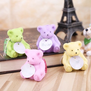 beibeitongbao Cute Bear Shape Eraser With Pencil Sharpener School Supplies Stationery Rubber (4)