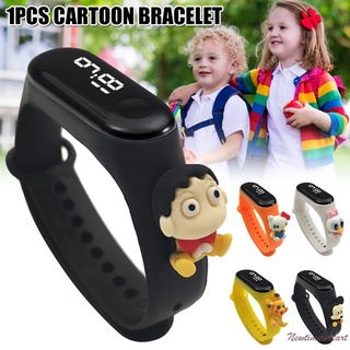 Cute Cartoon Doll Waterproof Watch with Touching Screen Wristwatches Christmas Gifts for Kids