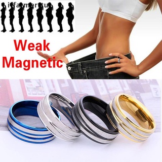 [iffarmerrtu] Magnetic Band Healthcare Weight Loss Ring Slimming Healthy Ring Jewelry .