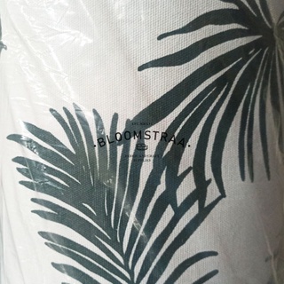 Tela de lona de palma verde oscuro lona hoja de palma Material tropical hoja 0,5 m