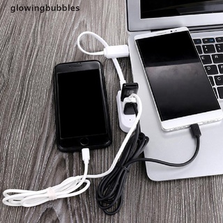 Glowingbubbles 3 Port USB Multi-function 3A Charger Converter Extension Line Multi-port HUB Hub GBS